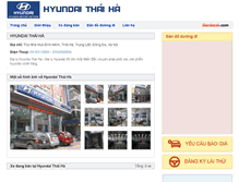 Tablet Screenshot of hyundaithaiha.bonbanh.com