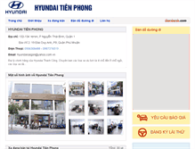 Tablet Screenshot of hyundaitienphong.bonbanh.com