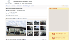 Desktop Screenshot of mercedes-andu-haiphong.bonbanh.com