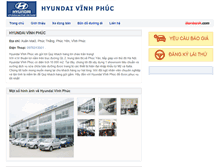 Tablet Screenshot of hyundaivinhphuc.bonbanh.com