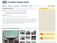 Tablet Screenshot of hyundaithanhcong.bonbanh.com