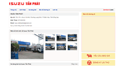 Desktop Screenshot of isuzutanphat.bonbanh.com