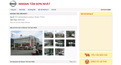 Desktop Screenshot of nissan-tansonnhat.bonbanh.com