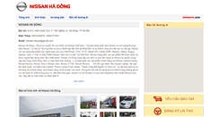 Desktop Screenshot of nissanhadong.bonbanh.com