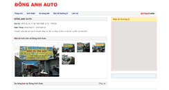 Desktop Screenshot of donganhauto.bonbanh.com