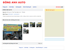 Tablet Screenshot of donganhauto.bonbanh.com