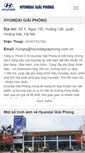 Mobile Screenshot of hyundaigiaiphong.bonbanh.com