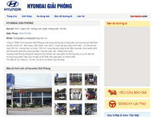 Tablet Screenshot of hyundaigiaiphong.bonbanh.com