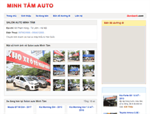 Tablet Screenshot of minhtamauto.bonbanh.com