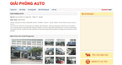 Desktop Screenshot of giaiphongauto.bonbanh.com
