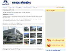 Tablet Screenshot of hyundaihaiphong.bonbanh.com