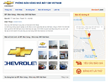 Tablet Screenshot of banhang-gmvietnam.bonbanh.com