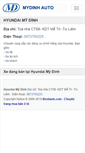 Mobile Screenshot of hyundaimydinh.bonbanh.com