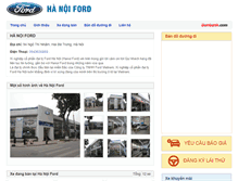 Tablet Screenshot of hanoiford.bonbanh.com