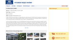Desktop Screenshot of hyundaingockhanh.bonbanh.com