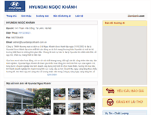 Tablet Screenshot of hyundaingockhanh.bonbanh.com